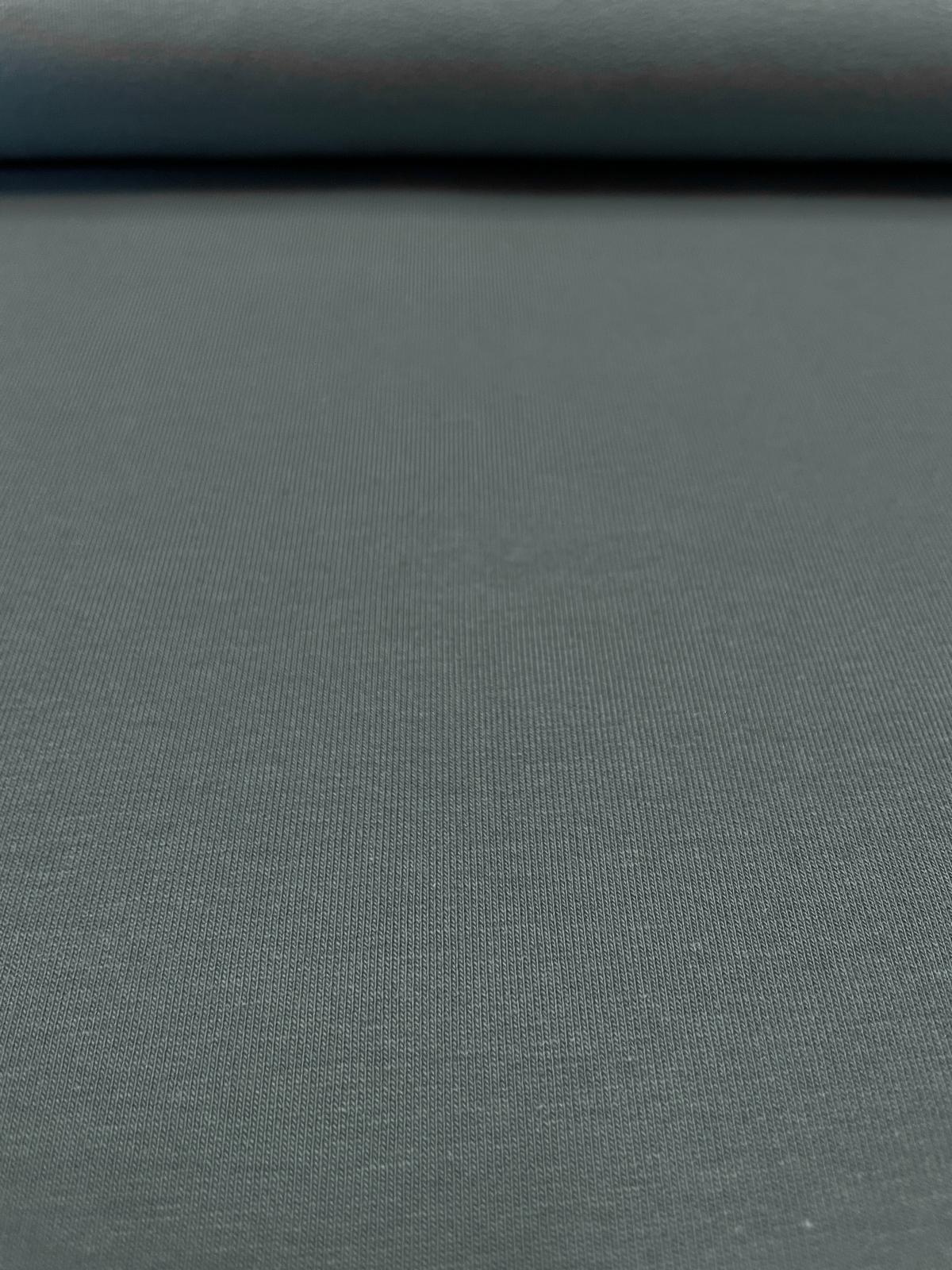 French Terry (Sommersweat) uni blaugrau